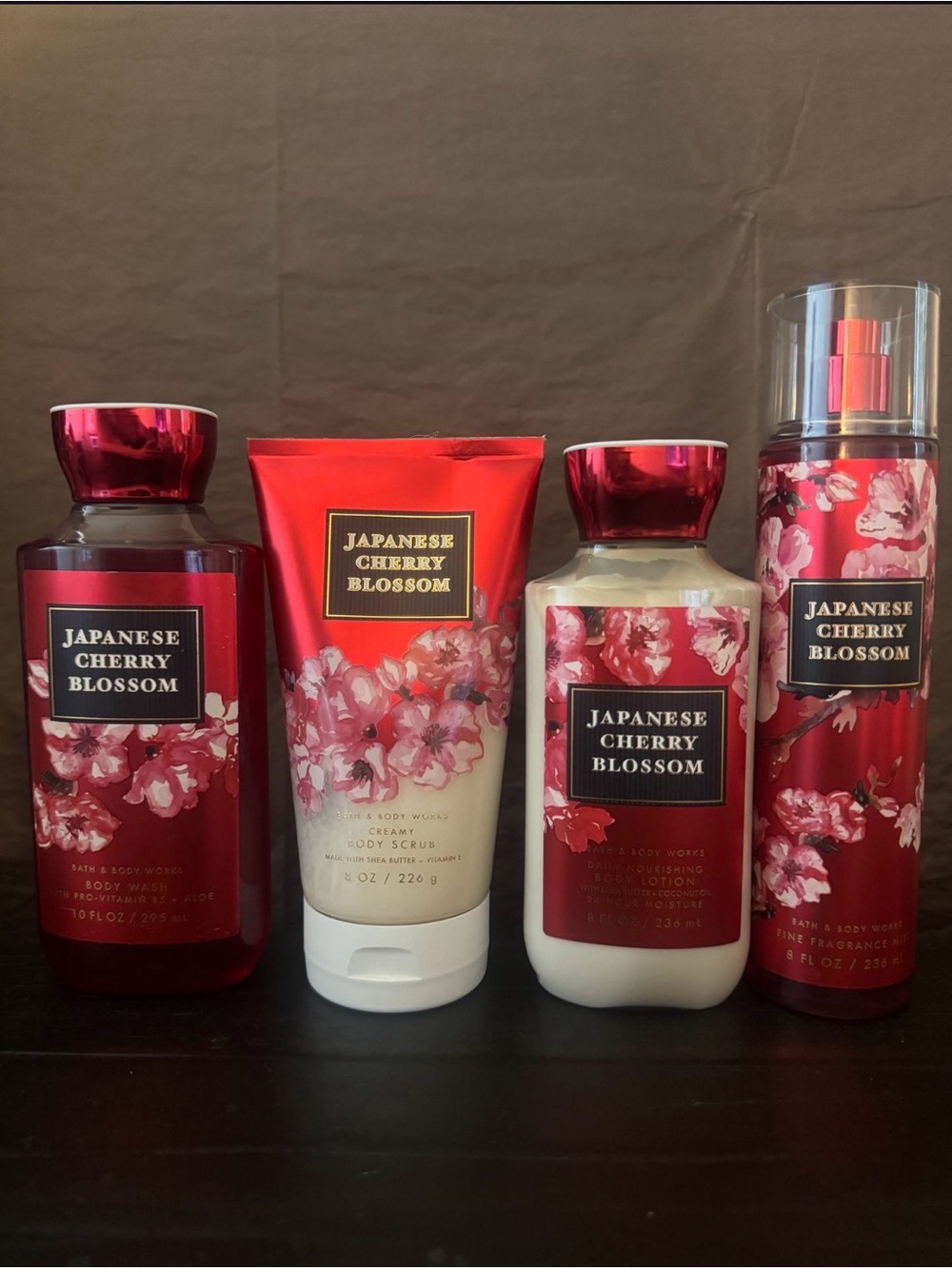 Bath & Body Works Japanese Cherry Blossom Set - full size